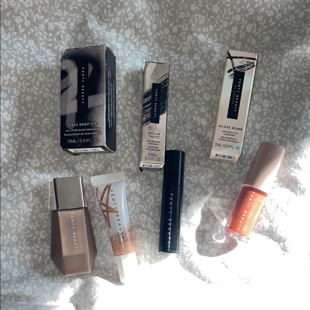 Fenty Beauty 4 piece Travel Set New In Box